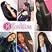 Brazilian Straight Human Hair Bundles With Closure 10A Unprocessed Straight Hair 3 Bundles with Middle Part Lace Closure B-Fashion Remy Human Hair Extensions (16 18 20 and 14 Closure)