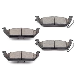 cciyu D1012 Rear Ceramic Disc Brake Pads Kit For