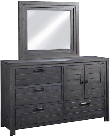 Amazon Com Progressive Furniture Door Dresser With Mirror In