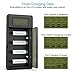 POWEROWL Universal Battery Charger with LCD Large Screen (Recharge Pro, 3 Data Visualizations), for AA, AAA, C, D, 9V Ni-MH Ni-CD Rechargeable Batteries