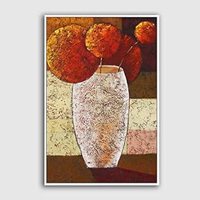 Framed Canvas Home Artwork Decoration Still Life Canvas Wall Art for Living Room, Bedroom - 16x24 inches