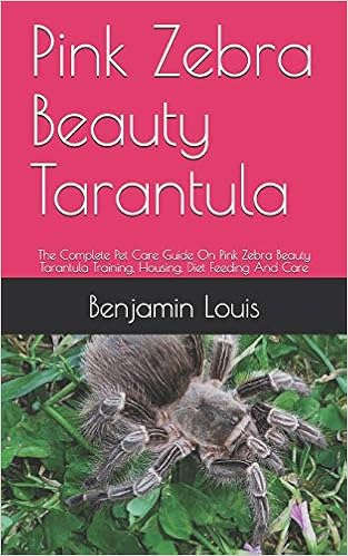 Pink Zebra Beauty Tarantula The Complete Pet Care Guide On Pink Zebra Beauty Tarantula Training Housing Diet Feeding And Care Louis Benjamin 9798664300680 Amazon Com Books Pink Zebra Beauty Tarantula The Complete Pet Care Guide On Pink Zebra Beauty Tarantula Training Housing Diet Feeding And Care Louis Benjamin 9798664300680 Amazon Com Books
