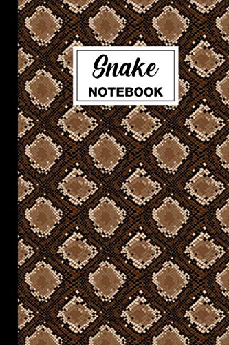 Snake Notebook: Snake Lined Notebook - Snake Themed Gift For People Who Like Snakes And Snake Lovers - Good For Drawing, Planning, Taking Notes - 6 x 9 in - 120 Snake Themed Pages