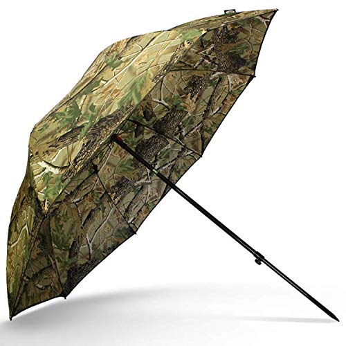 g8ds® 45er Schirm Angelschirm Camouflage Brolly Angelausrüstung Karpfenangeln