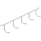 Gedotec Wandgarderobe L-Form Aus Edelstahl - Made In Germany, 255 Mm Länge