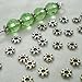200 pcs Tibetan Silver Daisy Spacer Metal Beads 4mm