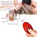 Louviva 12 Speeds Vibrating Wireless Bullet Vibrator, Rechargeable Remote Control Egg Stimulator Adult Sex Toys for Women or Couples - Red