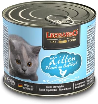 Comida húmida Kitten Rico EN Ave 6X200GR CANS