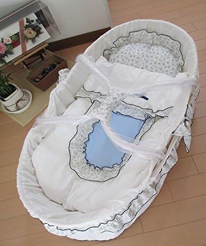 Amazon 日本製 手作り商品 クーハン ブルーフラワー2 幌なし クーファン ベビー マタニティ 通販