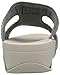 FitFlop Women's Glitzie Slide Sandal, Wild Dove, 7 M US