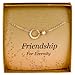 EFYTAL Friendship Bracelet, Sterling Silver Eternity Karma Circle with Cultured Pearl