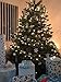 iPEGTOP Shatterproof Snowy Christmas Ball Ornaments - 24ct 60mm/2.4