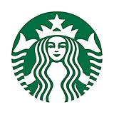 (Set of 2) Big Starbucks Coffee Logo Vinyl Cutting Sticker/Decal, only green sign, no background (10 inches)