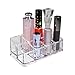 QGoods QG Rectangular Clear Acrylic Cosmetic Organizer Makeup Lipstick & Lip Gloss Holder with 8 Spaces Storage