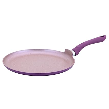 Wonderchef Royal Velvet Aluminium Dosa Tawa, 28cm, Purple