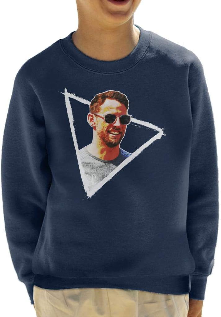 Motorsport Images Jenson Button Sunglasses Monaco GP 2017 Kid's Sweatshirt