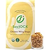 SoyJOCK Dried Soy Beans Protein Strips Vegan Meat Substitute TVP Textured Vegetable Protein Gluten Free Organic Non-GMO, Chic