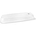 Rectangle Clear Tray Lid (1 Pc) - 17.5" Disposable Serving Platter Lid for Appetizer, Fruits & Serving Dishes | Perfect Plastic Tray Lid for Party Serveware, Catering, & Food Storage