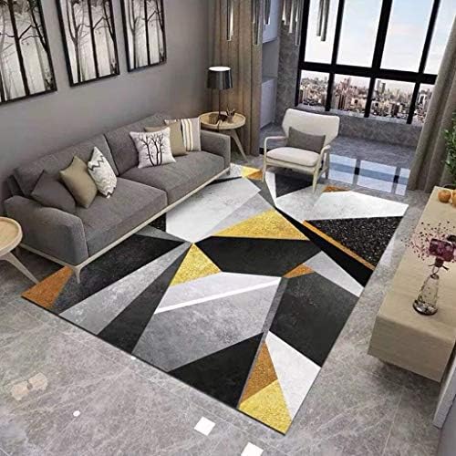 Hongyan Carpet Modern Abstract Rug Living Room Coffee Table Bedroom Rug Rectangular Custom Rug A+ (Color : C, Size : 200x300cm(79x118inch))