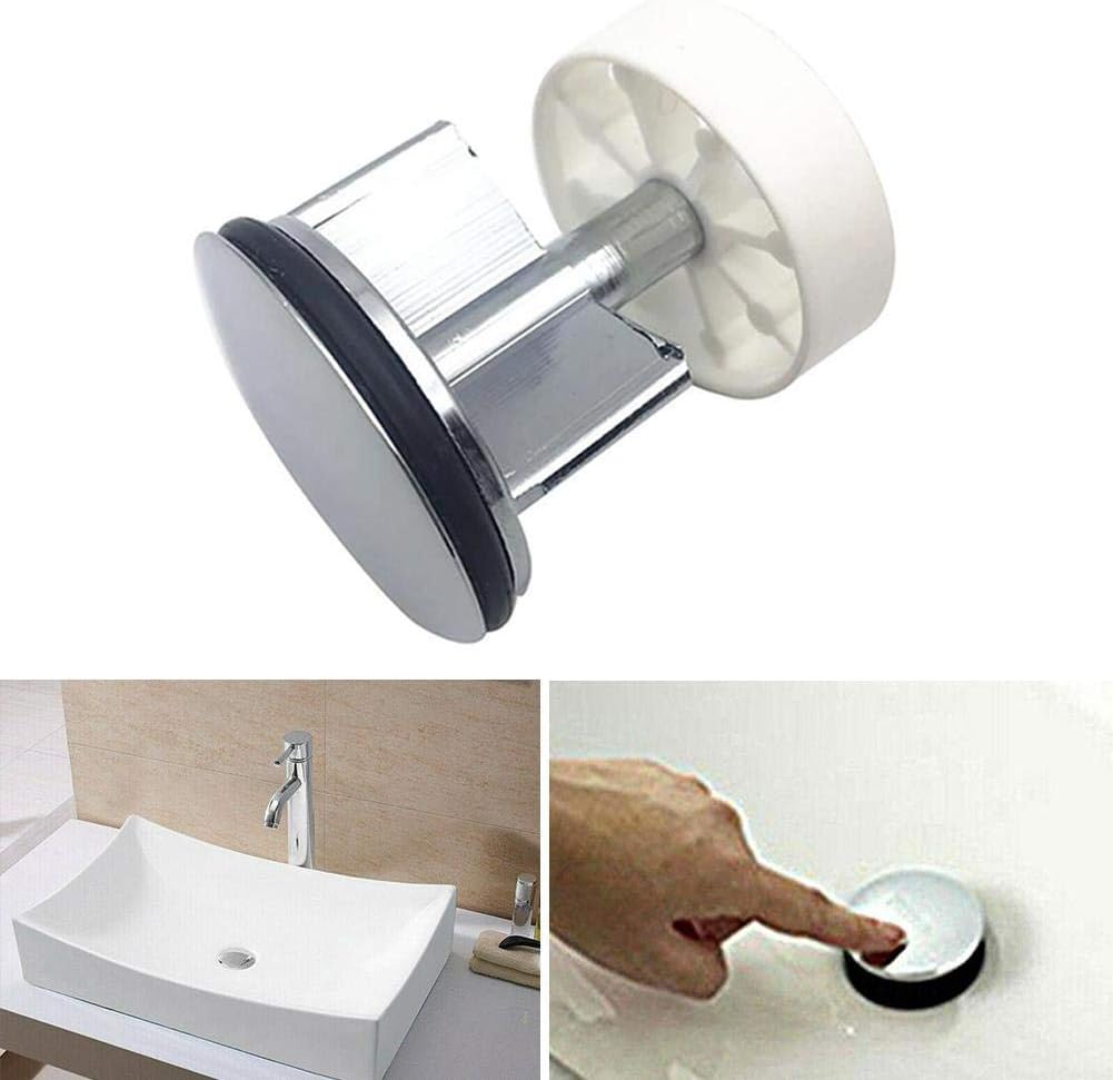 Sink Basin Plug Bathroom Sink Plug, 38mm Wash Basin Sink Copper Water