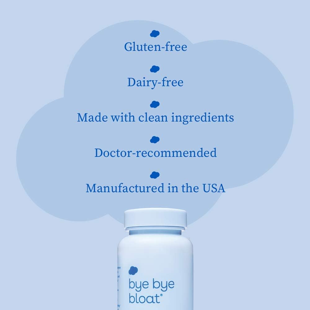 Love Wellness Bye, Bye, Bloat - Digestive Enzymes Supplement - 30 Day Supply - Bloating Relief - Gas Relief - Helps Reduce Water Retention - Helps Your Overall Digestive Health - Safe & Effective: Health & Personal Care