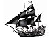 Lego Parts: Boat Mast 2 x 2 x 20 with Holes (Black)