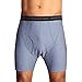 ExOfficio Men's Give-N-Go Boxer Brief Single Pack, Charcoal, Medium