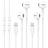 2 Pack Wired Headphones for iPhone Earbuds with