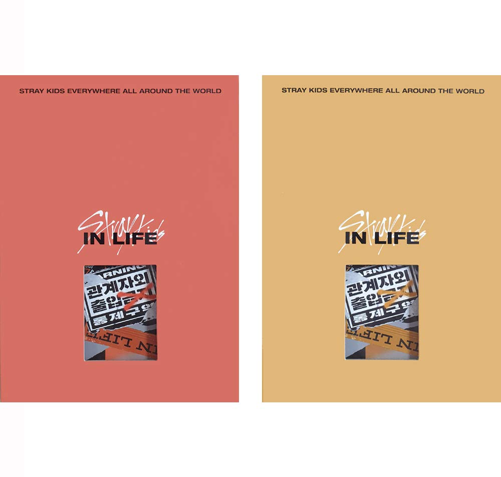 STRAY KIDS IN LIFE Standard Ver. (A Type+B Type Set) IN生 Repackage Album 2 CDs+2 Photobooks+4 Photocards+2 Postcards+(Extra 4 Photocards + 1 Double-Sided Photocard)