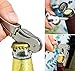 Wine Opener Wine Key - Set Of Three Double Hinged Cork Screw by HQY- Wine Keys In Assorted Trendy Colors - Foil Knife And Reinforced Steel Screw - Wine Bottle & Beer Bottle Opener In One!