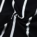 Sunward New Spring Drape Front Kimono Cardigan Coat Jacket Cover up Blouse Tops (S, Black stripe)