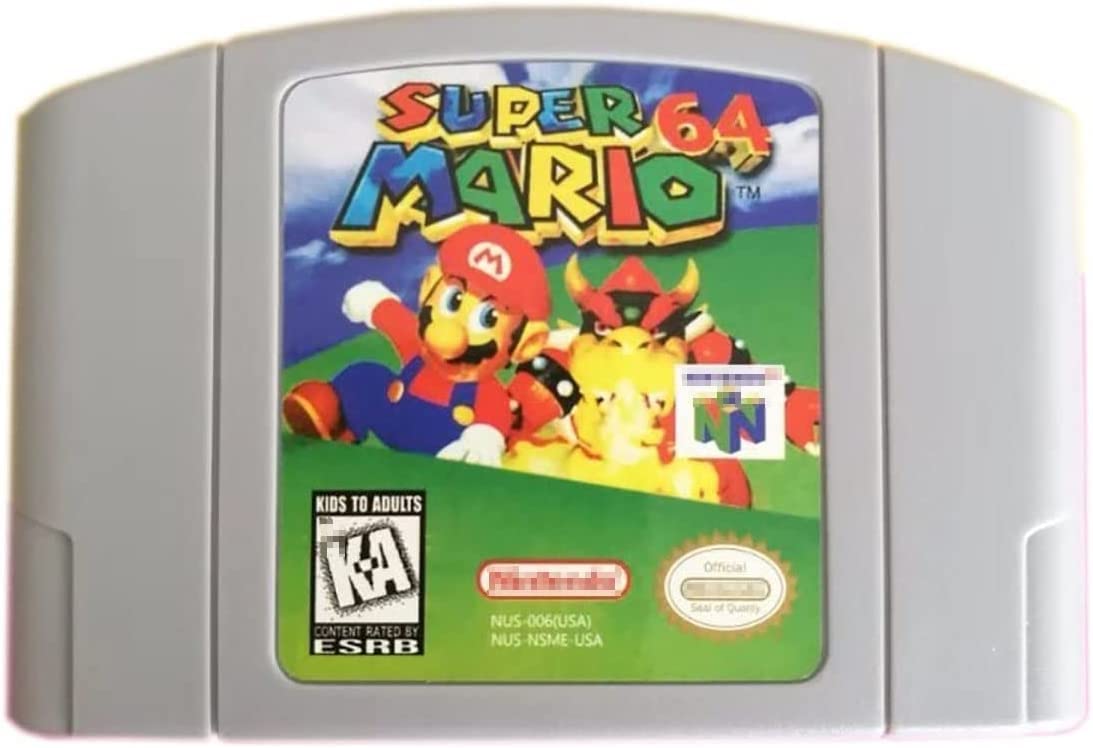 FOOJo Game Card Super Mario 64 Game Card for N64