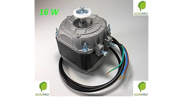 Motor con ventilador pentavalente W 16, compresor de nevera ...