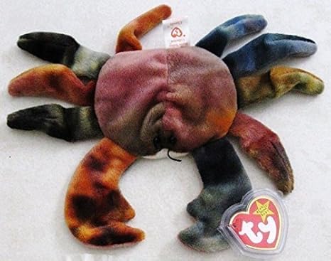 claude the crab teenie beanie baby