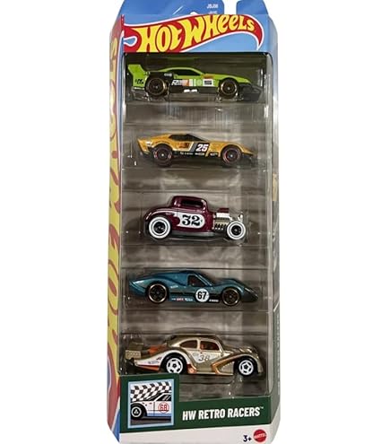 Amazon.com: Hot Wheels Hot Rods 5 Pack ['57 Chevy, '52 Hudson