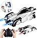 Flyglobal Remote Control Car Toy for Boys, Wall Climbing RC Car Gravity Defying Remote Control Rechargeable Car 360°Rotating Stunt Dual Mode with LED light, Toy Cars for 6-16 Years Old Kids Boys Black