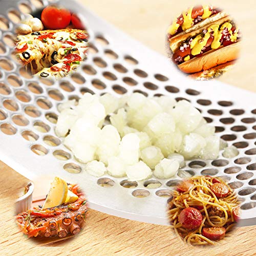image for Gotega Manual Garlic Press Stainless Steel Garlic Rocker Crusher Squee