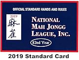 National Mah Jongg League 2019 Standard Size Card - Mah Jongg Card