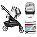 Multi Use Nursing Cover by BabySofte | Breastfeeding Scarf, Baby Car Set Cover, Shopping Cart, High Chair, Stroller, Great Infinity Shawl | Perfect Baby Shower Gift | Carseat Canopy for Boys and Girls