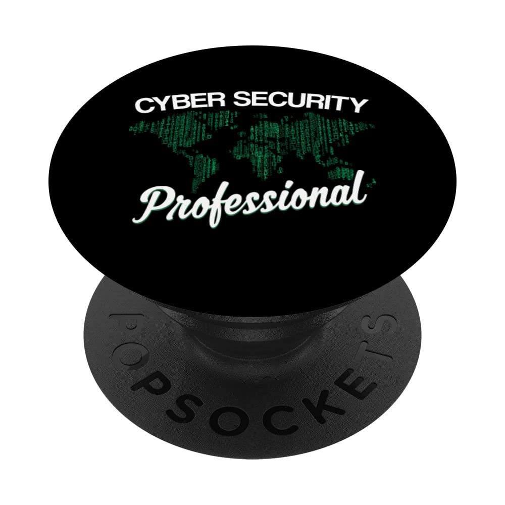 Cyber Security Professional Hacker Cybersecurity Hacking PopSockets Swappable PopGrip