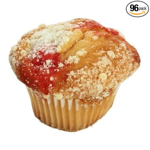 Otis Spunkmeyer Individually Wrapped Strawberry Shortcake Muffin 2 25 Ounce 96 Per Case Amazon Com Grocery Gourmet Food
