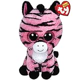 Ty Beanie Boos Zoey The Pink Zebra Plush