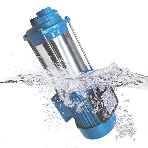 Gartenpumpe Kreiselpumpe Wasserpumpe Selbstansaugend Centrifugal Pump 1 Zoll Hauswasserwerk Kreiselpumpe (1300 W)