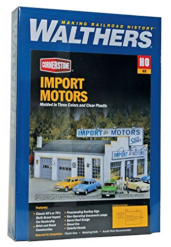 Walthers, Inc. Import Motors Kit, 7-1/4 X 5-3/8 X 3-7/8