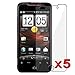 5X Premium Clear LCD Screen Protector for HTC Droid Incredible ADR 6300 ADR6300