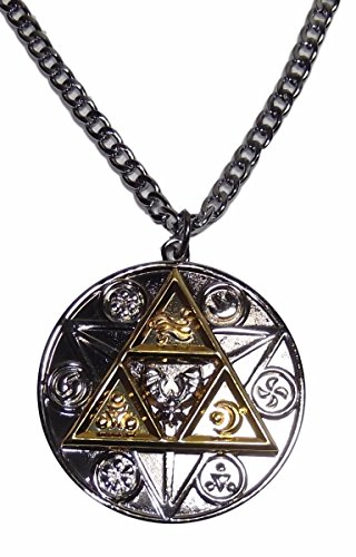 Zelda Tri Force Natural Forces Pendant Necklace