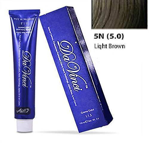 DaVinci Hair Color 5N - Light Brown (3.4 oz.)