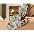 100% Pure Flax Linen Blanket (Grey)