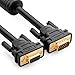 UGREEN VGA Extension Cable SVGA Male to Female HD15 Monitor Video Adapter Cable with Ferrite Cores Support 1080P Full HD for Laptop, PC, Projector, HDTV, Display and More VGA Enabled Devices (6FT)