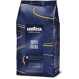 Lavazza Super Crema Whole Bean Coffee Blend, Medium Espresso Roast, Authentic Italian,Produced in a nut-free facility center,